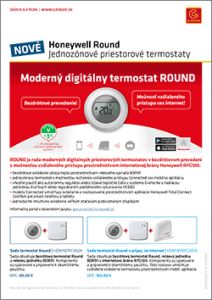 digitálne termostaty honeywell round