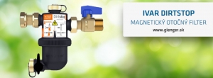 ivar magnetický otočný filter