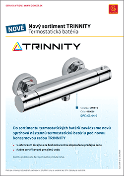 TRINNITY termostatická batéria