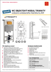 TRINNITY modul pre závesné wc