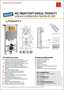 TRINNITY modul pre závesné WC