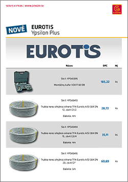 Nerezové rozvody EUROTIS