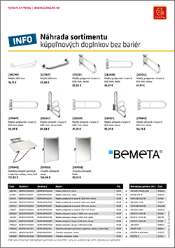BEMETA náhrada sortimentu