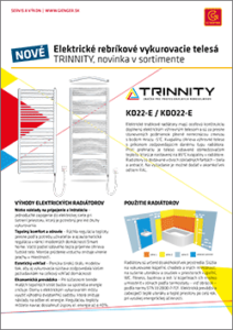 Elektrické radiátory TRINNITY